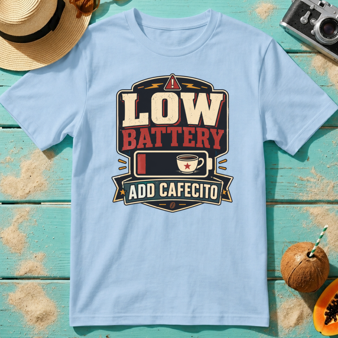 Low Battery - Add Cafecito