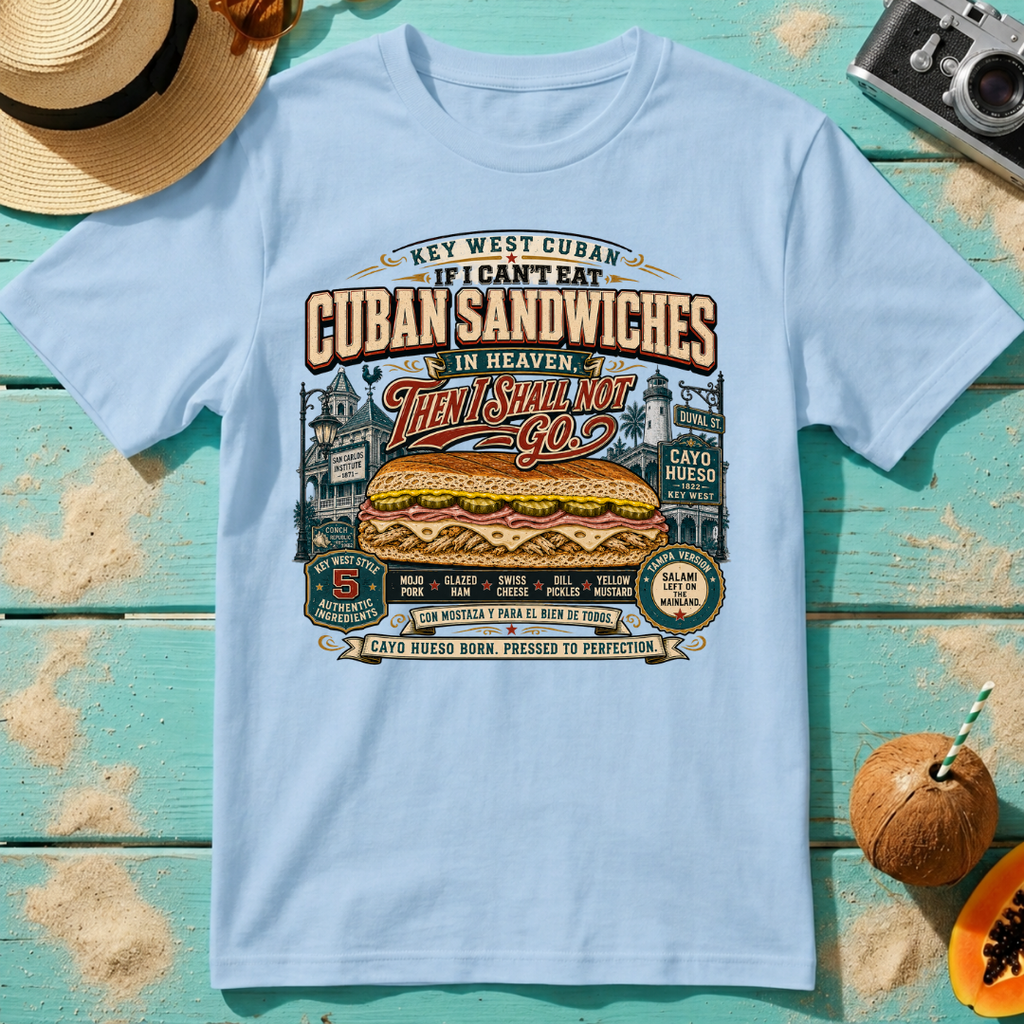 Key West Cuban Sandwich - If I Can't Eat Cuban Sandwiches in Heaven, Then I Shall Not Go