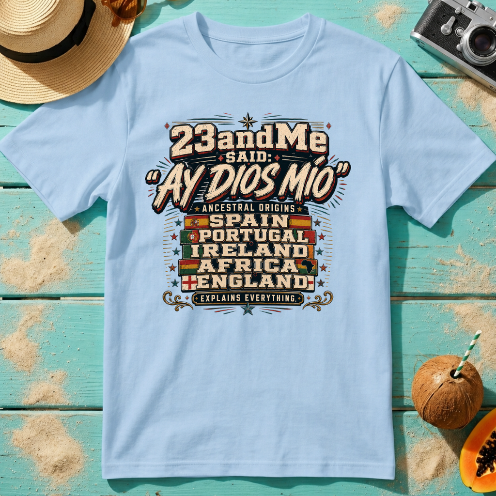23andMe Said: “Ay Dios Mío" Ancestral Origin - Spain, Portugal, Ireland, Africa, England