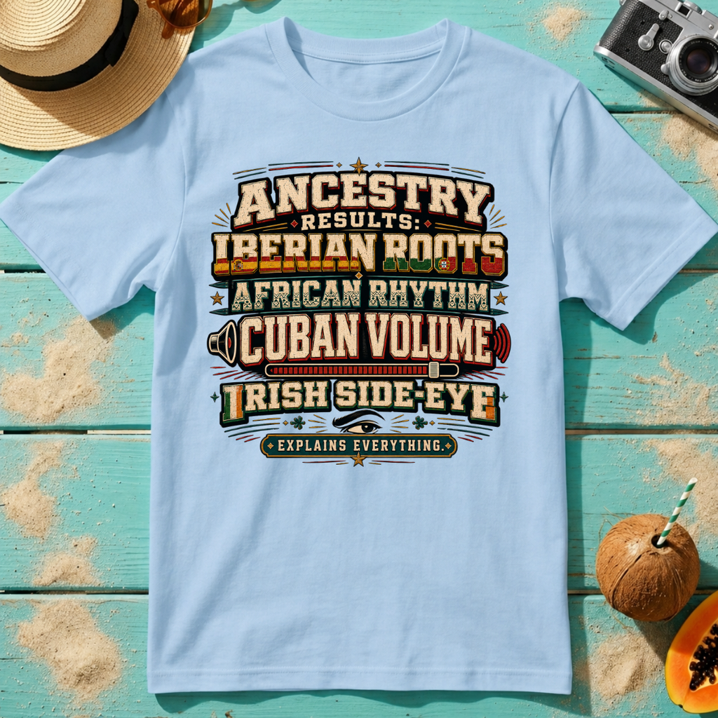 Ancestry Results: Iberian Roots, African Rhythm, Cuban Volume, Irish Side-Eye