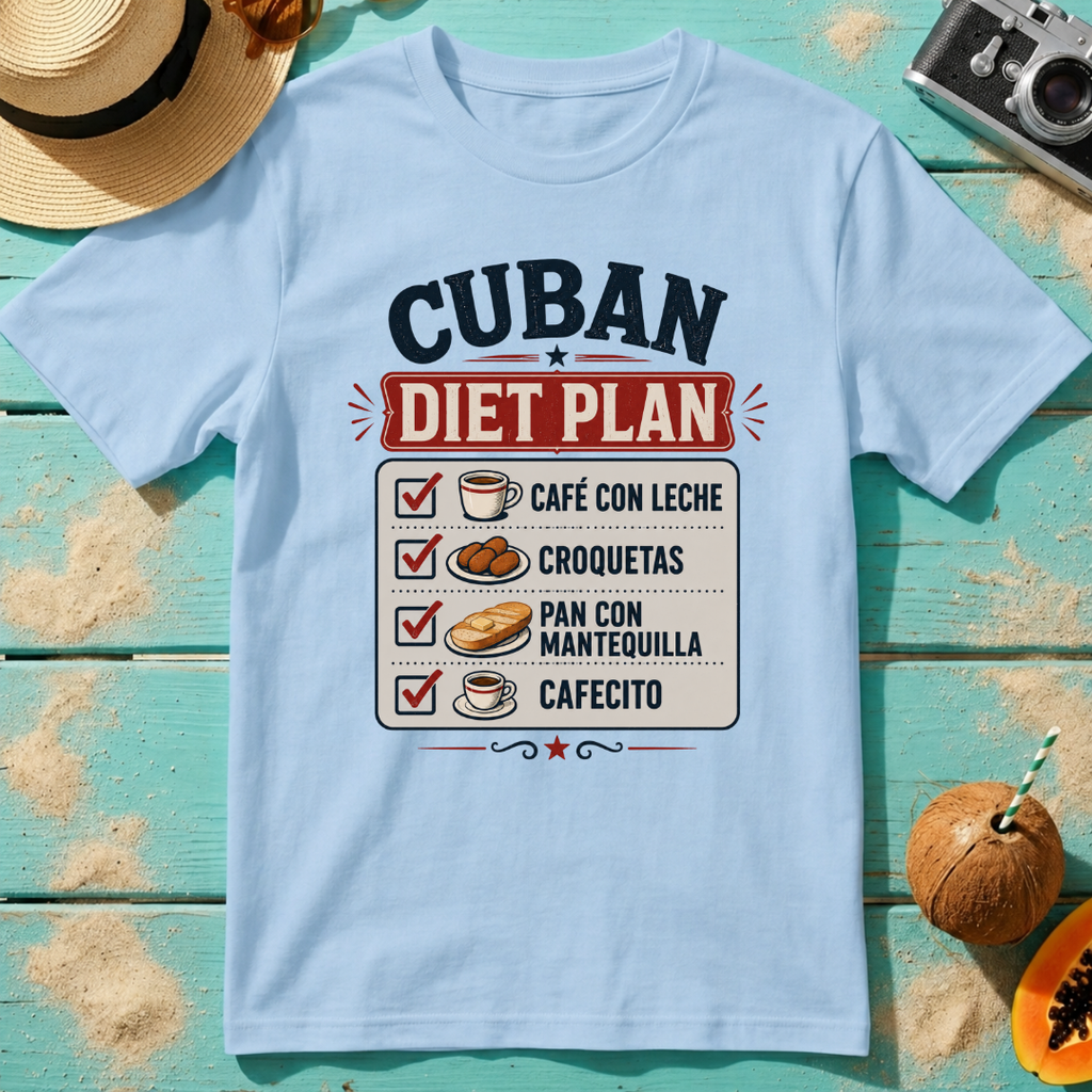 Cuban Diet Plan: Café Con Leche, Croquetas, Pan Con Mantequilla, Cafecito