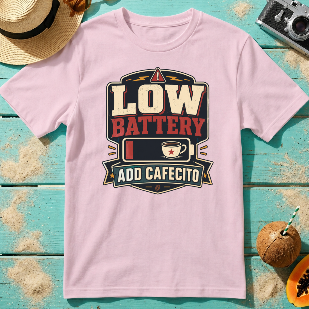 Low Battery - Add Cafecito