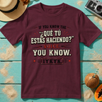 If You Know the ¿Qué Tú Estas Haciendo Voice, IYKYK
