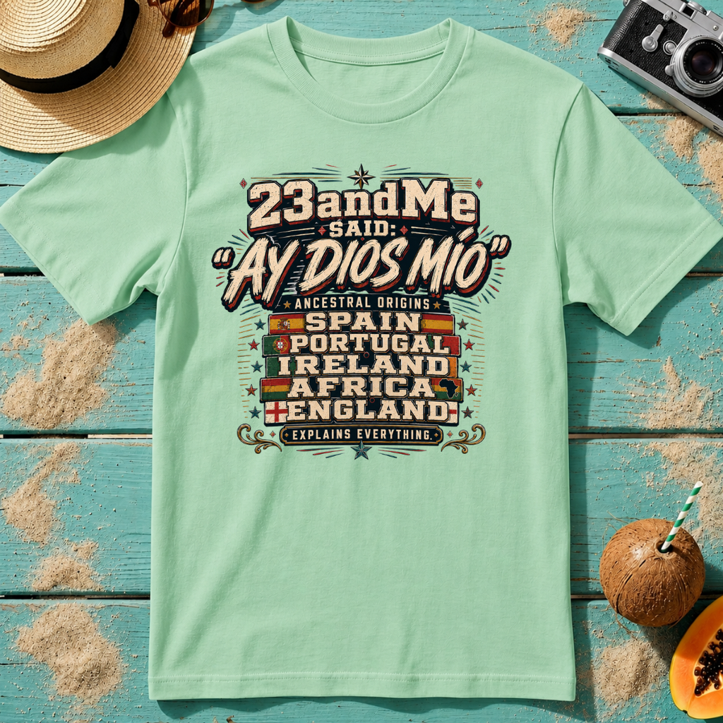 23andMe Said: “Ay Dios Mío" Ancestral Origin - Spain, Portugal, Ireland, Africa, England