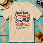 Made With Sazón, Sarcasm & Survival Skills