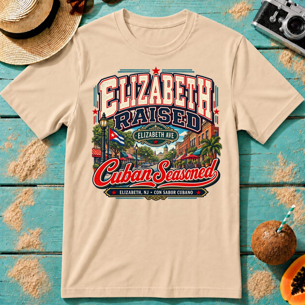 Elizabeth Raised Cuban Seasoned