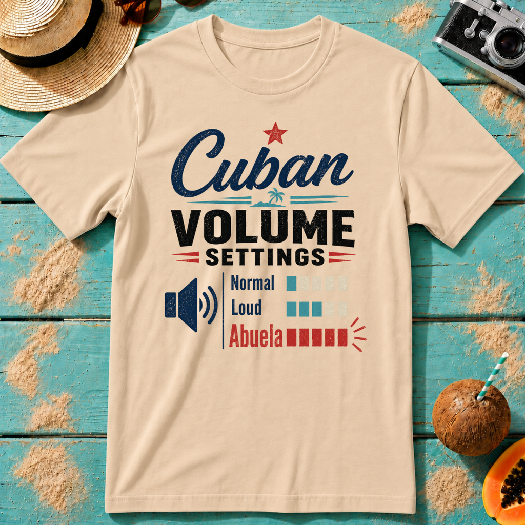 Cuban Volume Setting: Normal, Loud, Abuela