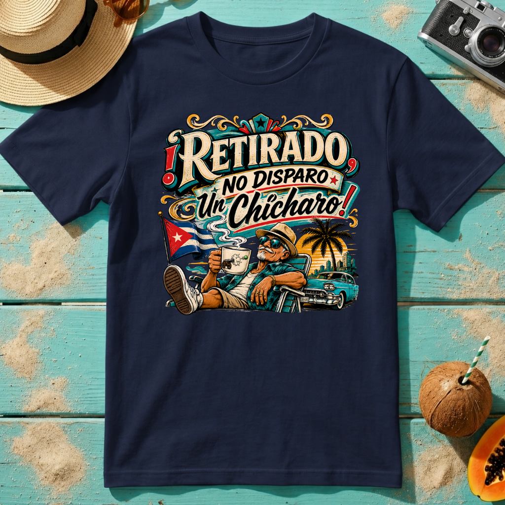 Retirado No Disparo Un Chícharo