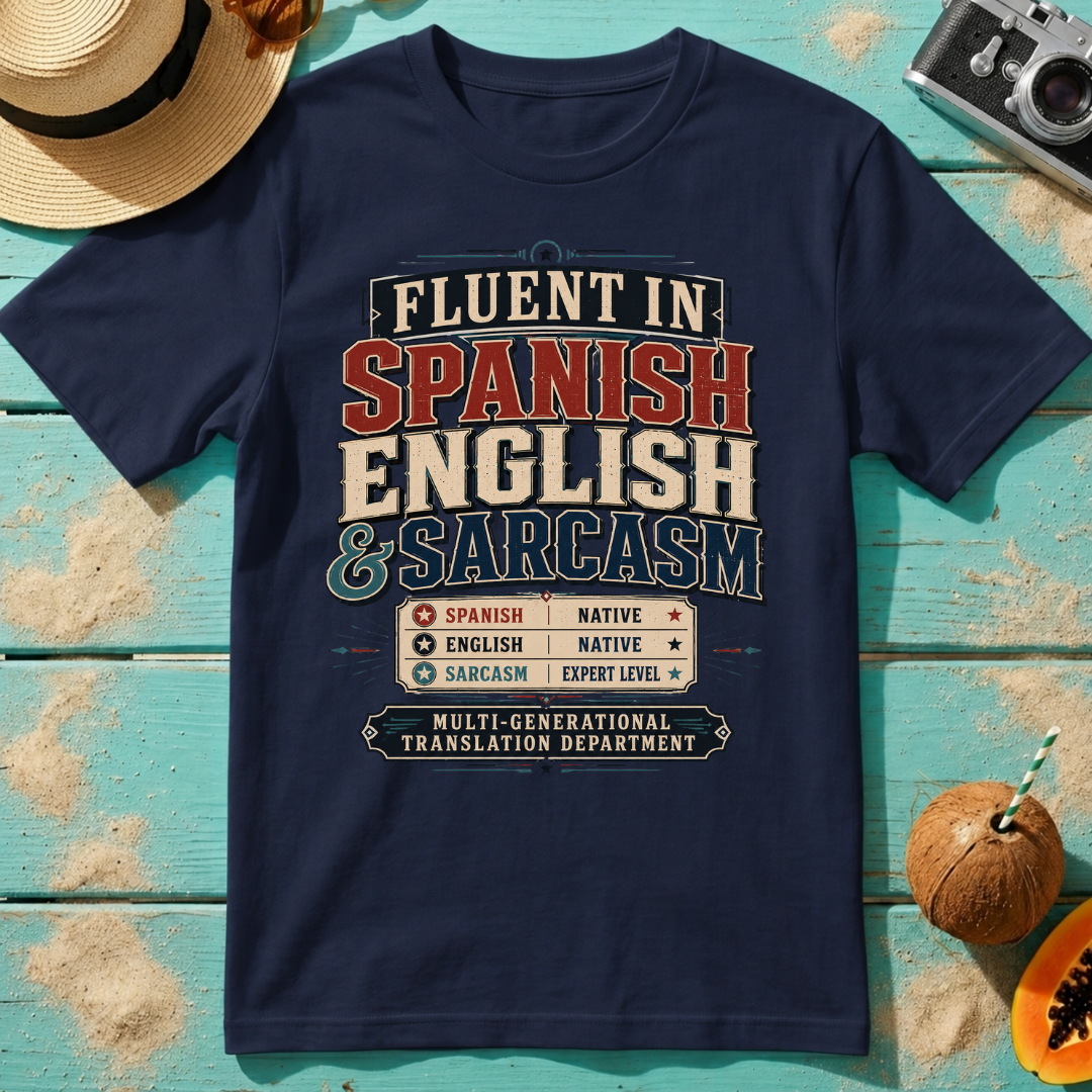 Fluent In Spanish, English & Sarcasm