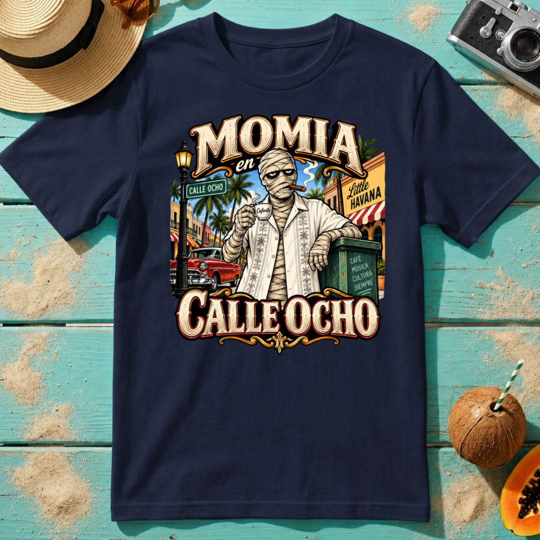Momia en Calle Ocho