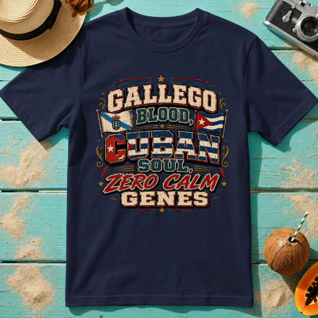 Gallego Blood, Cuban Soul, Zero Calm Genes