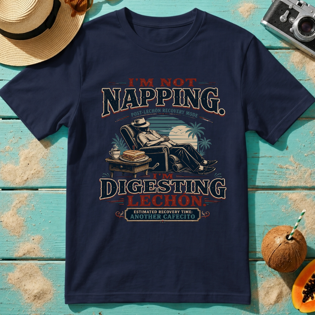 I'm Not Napping. I'm Digesting Lechón.