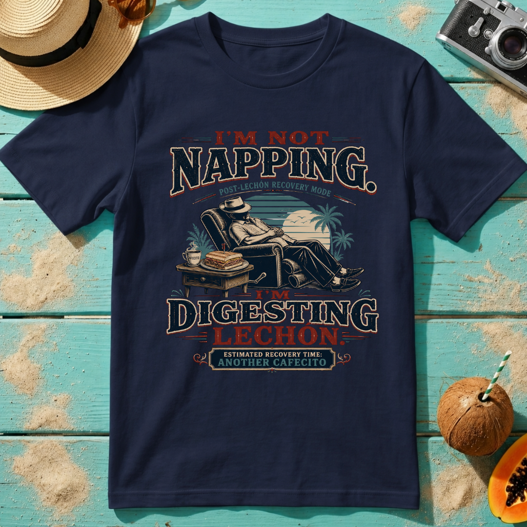I'm Not Napping. I'm Digesting Lechón.
