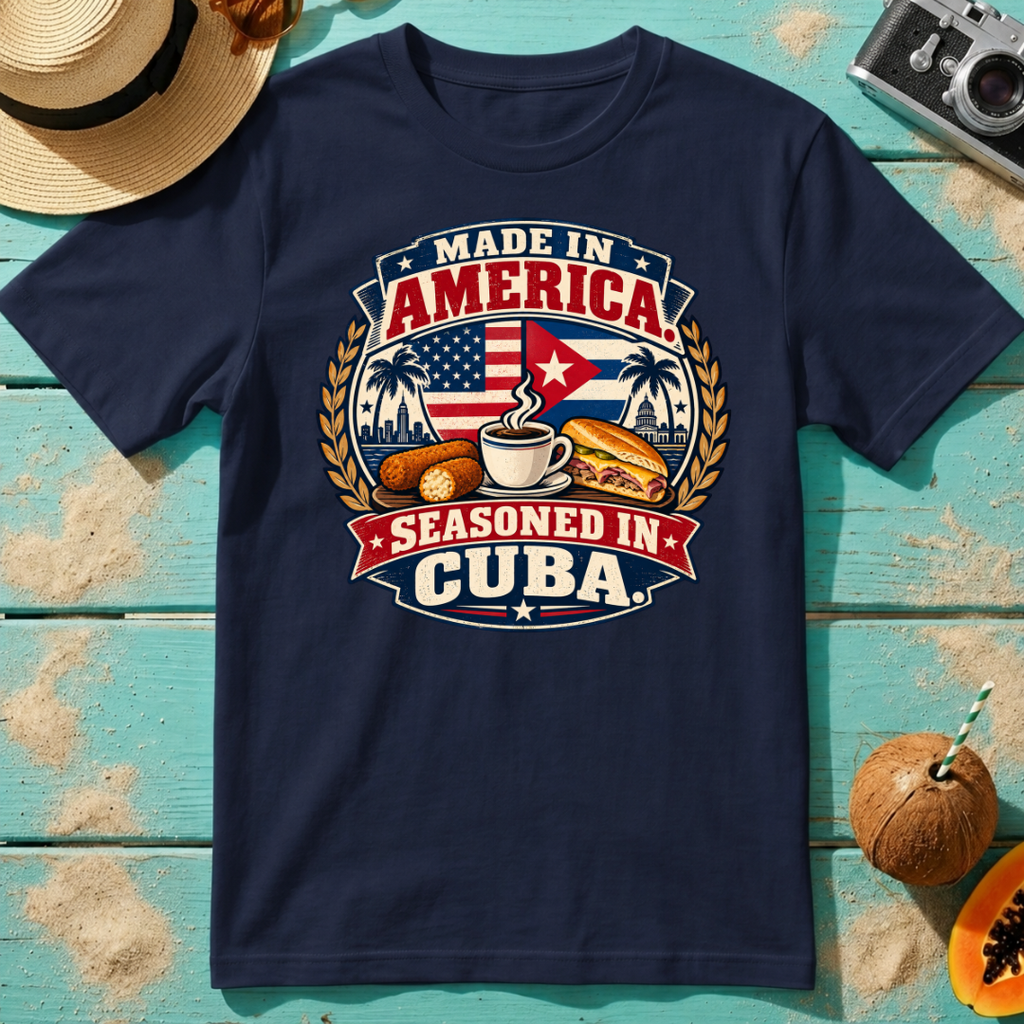 Made in America. Seasoned in Cuba.