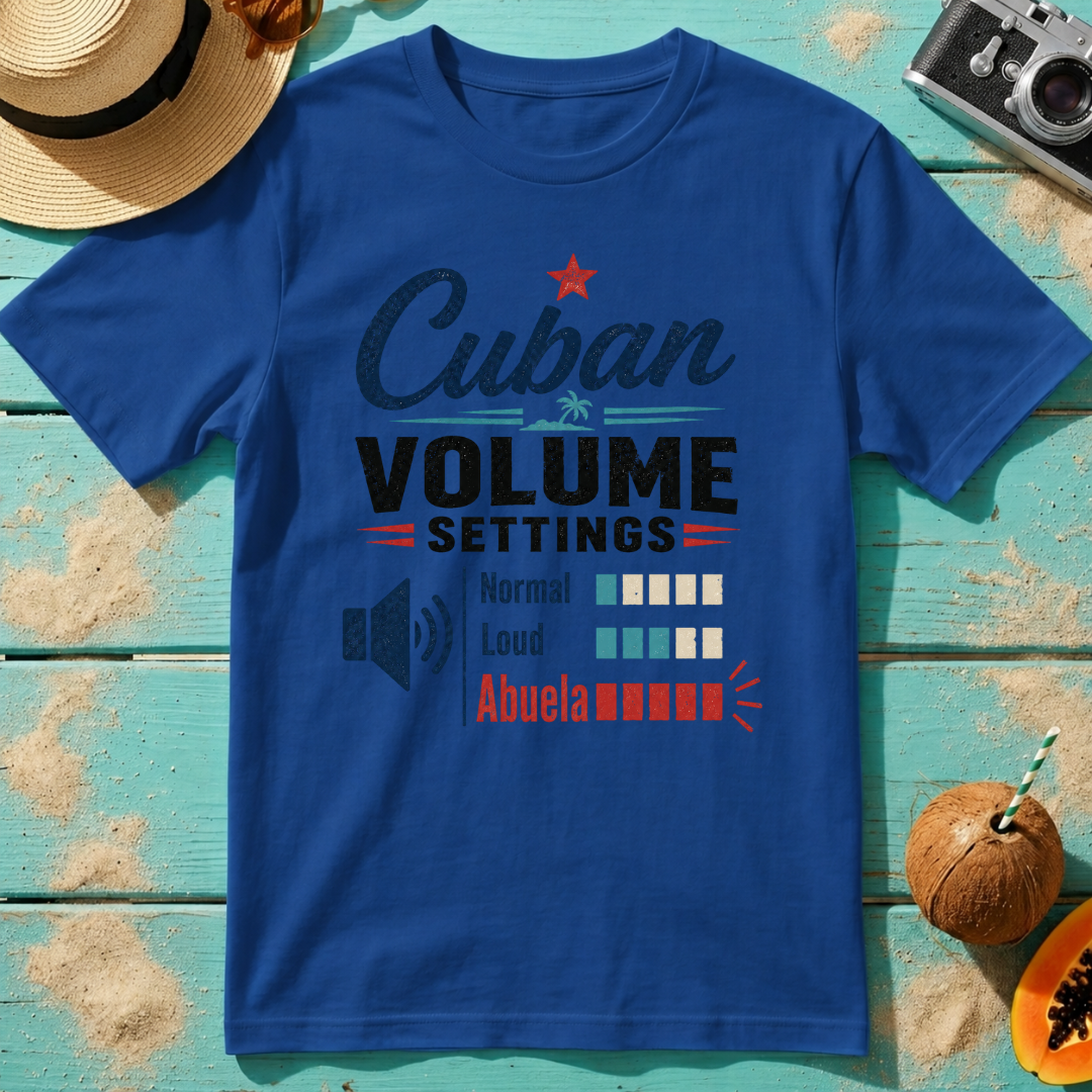 Cuban Volume Setting: Normal, Loud, Abuela