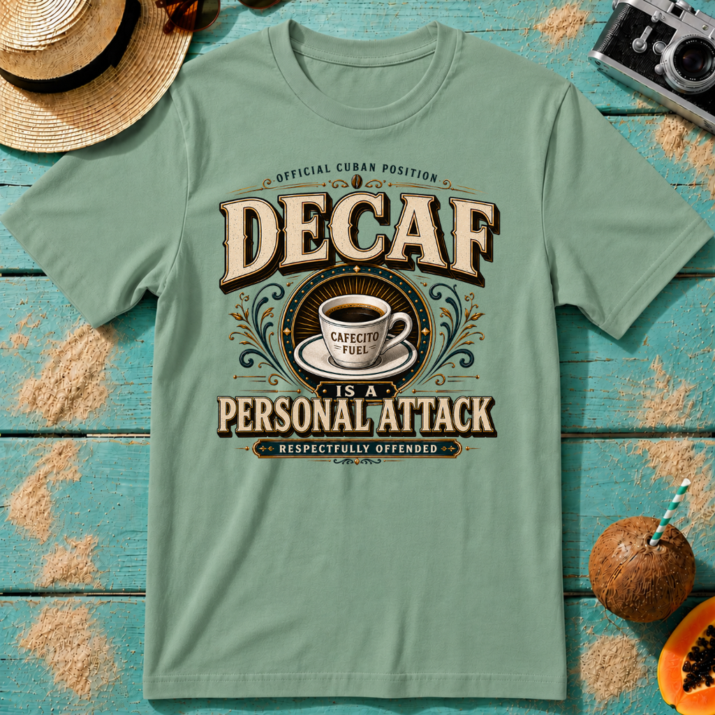 Decaf is a Personal Attack - Respectfully Offended