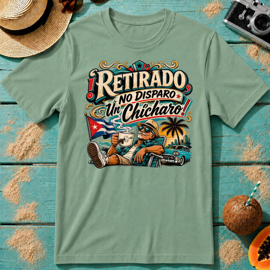 Retirado No Disparo Un Chícharo
