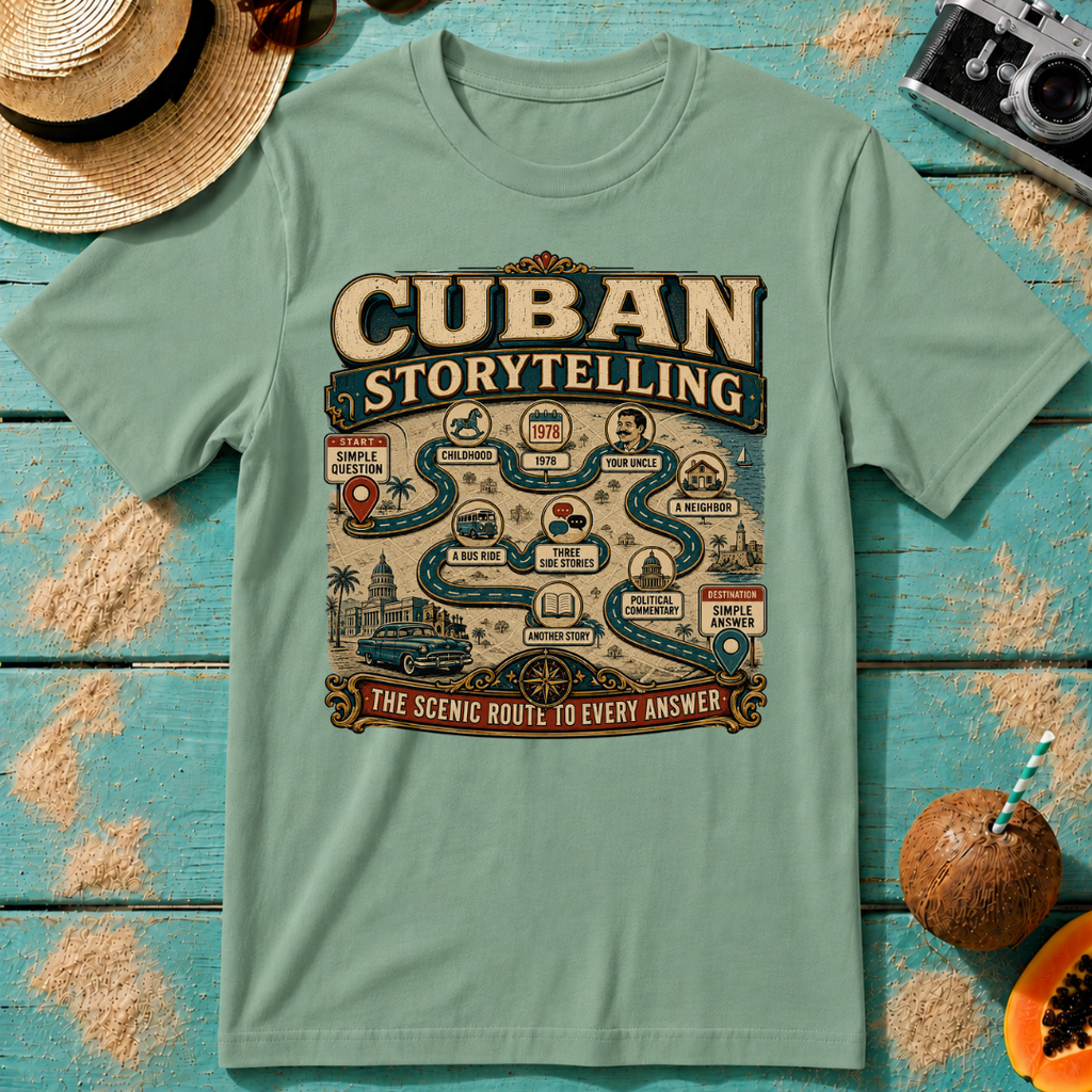 Cuban Storytelling: The Scenic Route to Every Answer