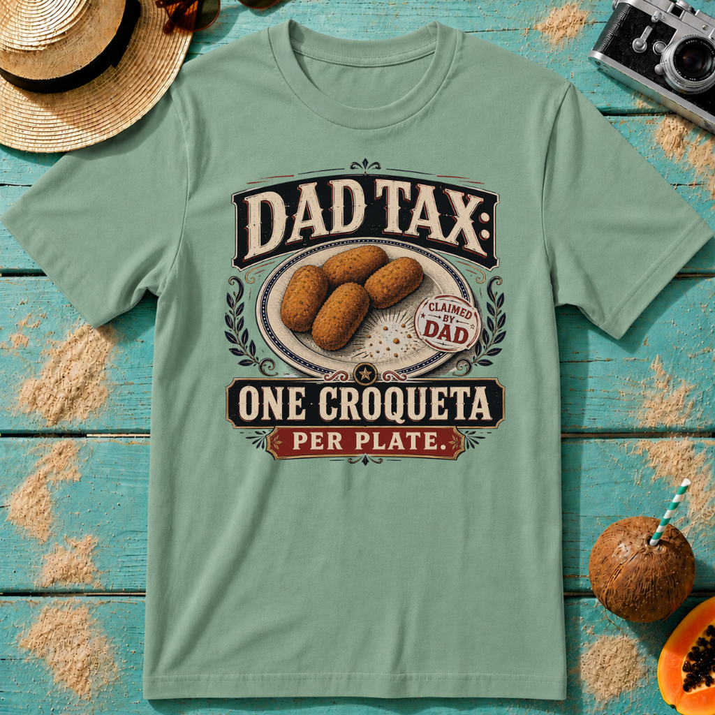Dad Tax: One Croqueta Per Plate.
