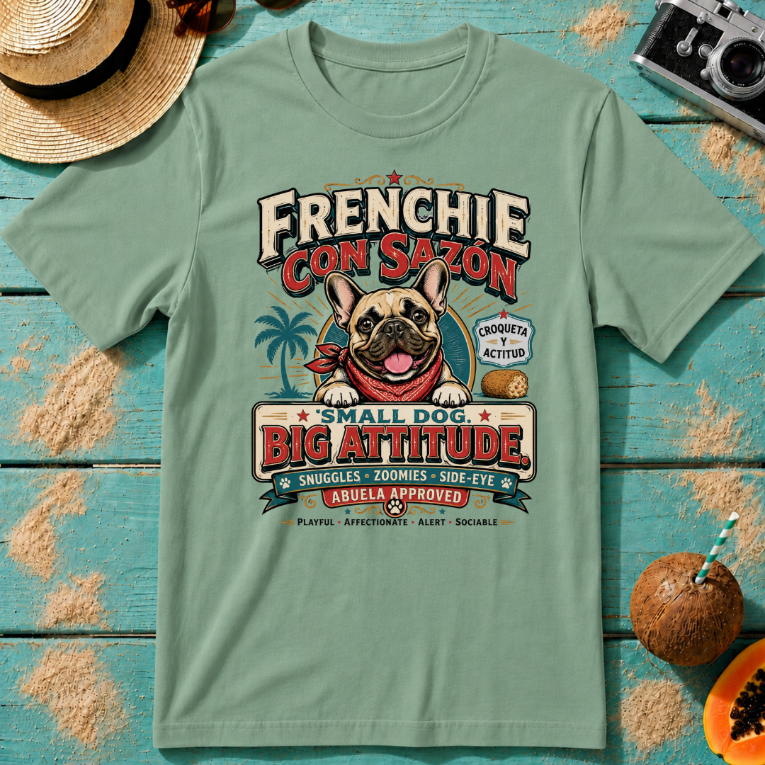 Frenchie Con Sazón - Small Dog - Big Attitude