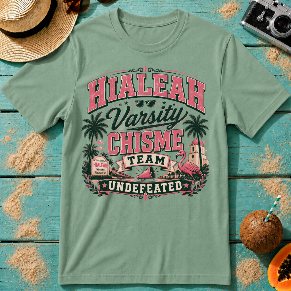 Hialeah Varsity Chisme Team - Undefeated - Flamingo