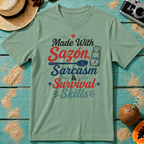 Made With Sazón, Sarcasm & Survival Skills