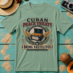 Cuban Peace Treaty: Bring Pastelitos: Negotiations Successfully Concluded.