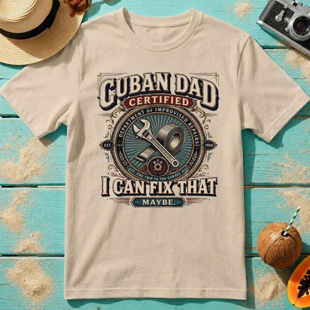 Cuban Dad Certified - I Can Fix That...Maybe