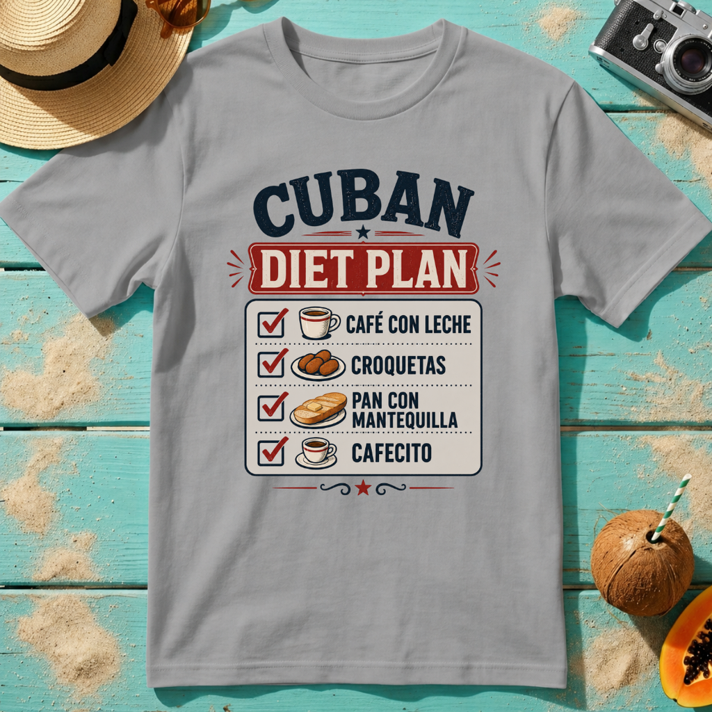 Cuban Diet Plan: Café Con Leche, Croquetas, Pan Con Mantequilla, Cafecito