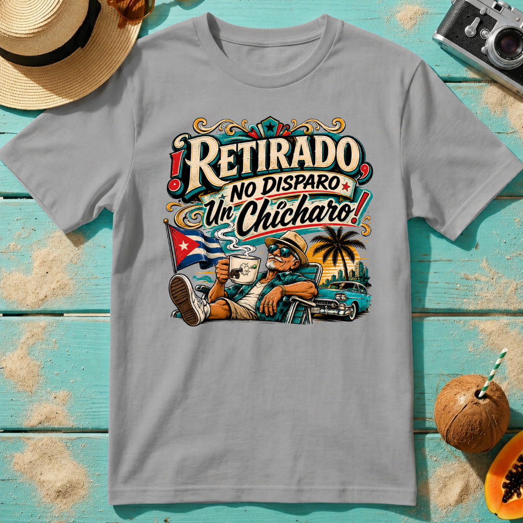 Retirado No Disparo Un Chícharo