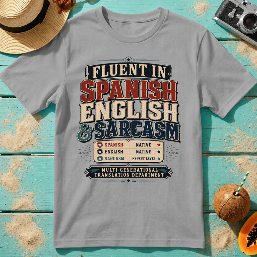 Fluent In Spanish, English & Sarcasm