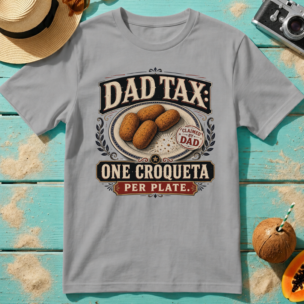 Dad Tax: One Croqueta Per Plate.