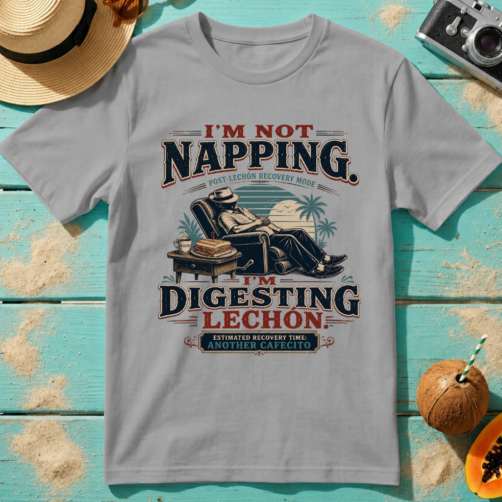 I'm Not Napping. I'm Digesting Lechón.