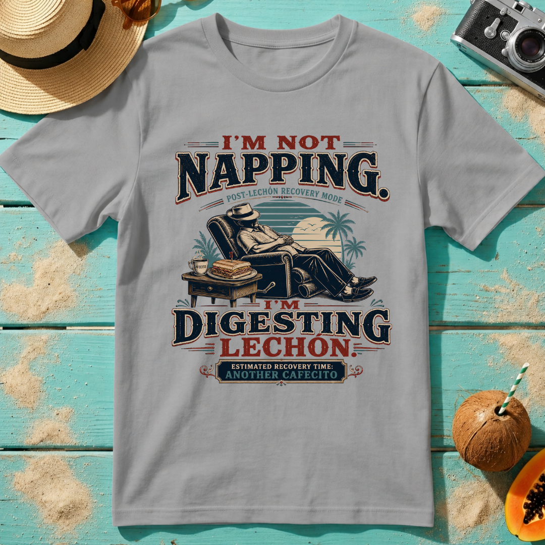 I'm Not Napping. I'm Digesting Lechón.