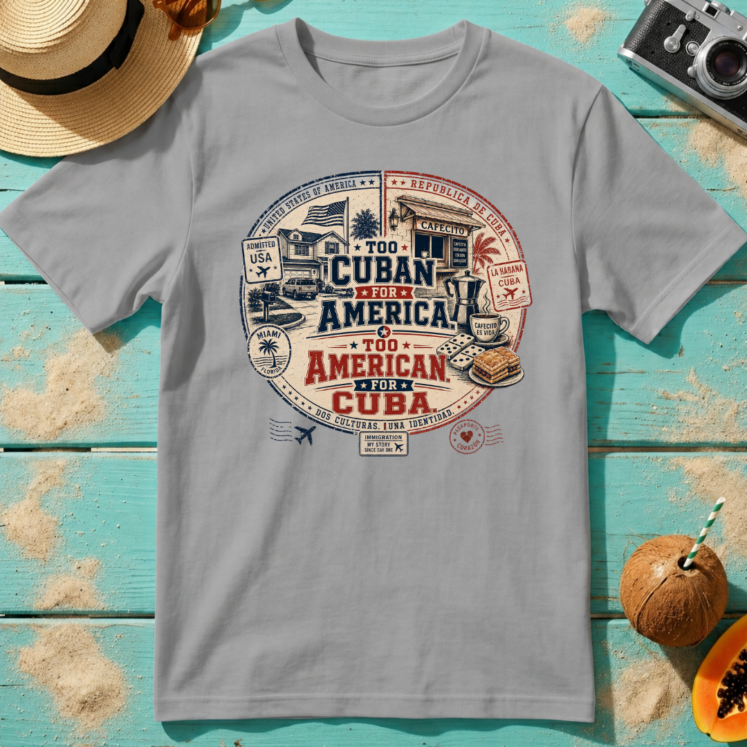 Too Cuban for America Too American for Cuba