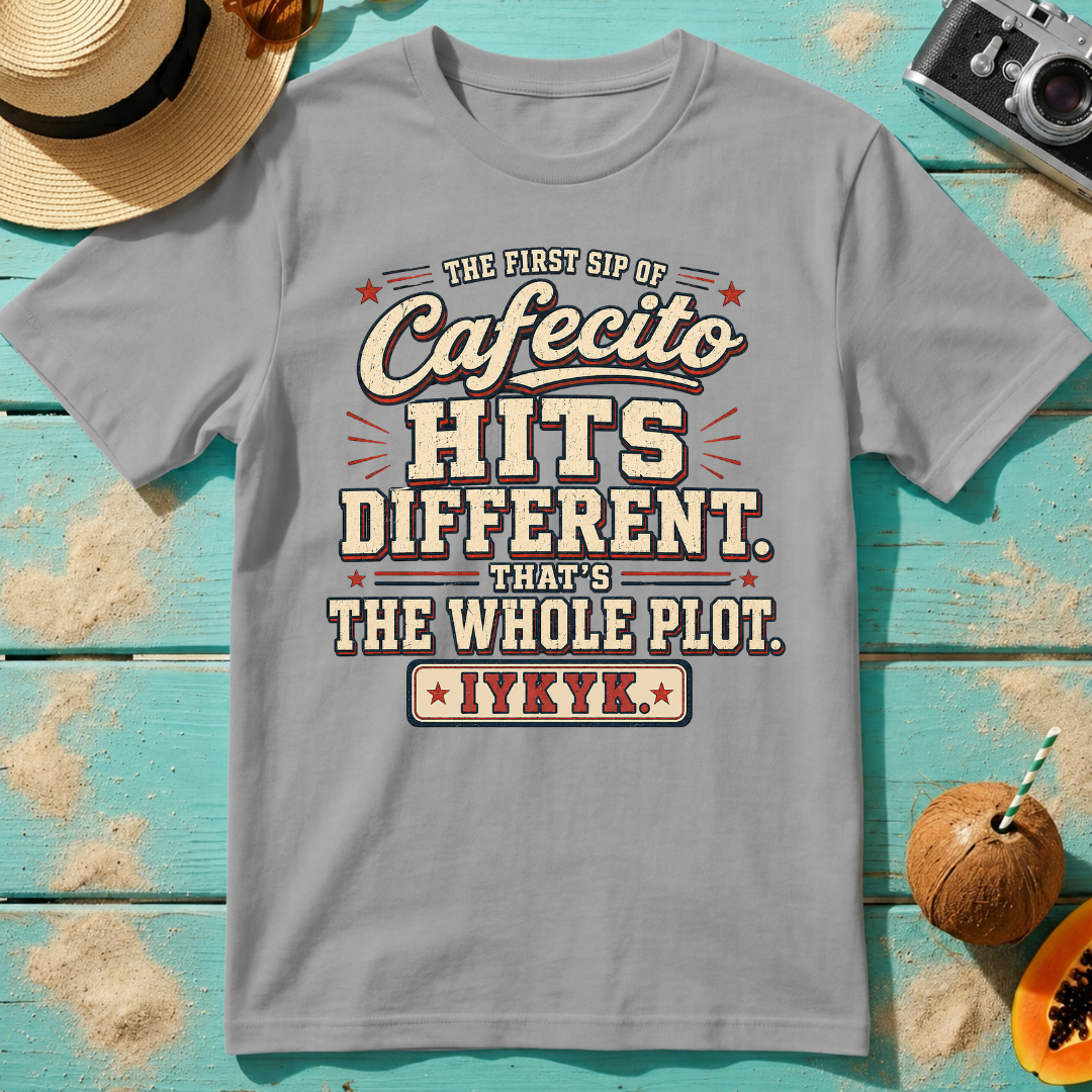 The First Sip of Cafecito Hits Different. That's The Whole Plot.