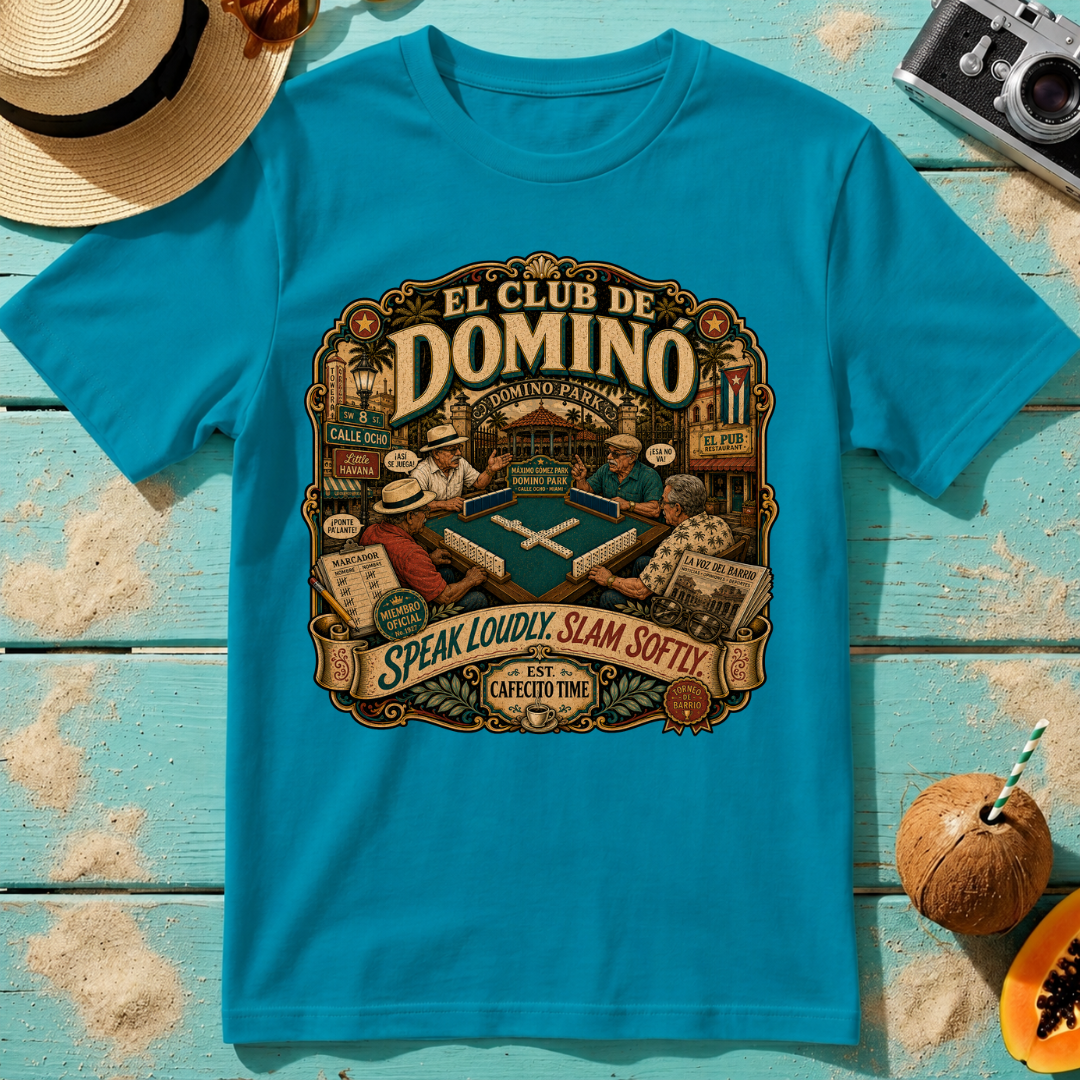 El Club de Dominó: Speak Loundly, Slam Softly.