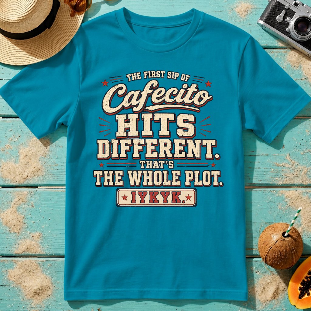 The First Sip of Cafecito Hits Different. That's The Whole Plot.