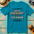 If You Know the ¿Qué Tú Estas Haciendo Voice, IYKYK