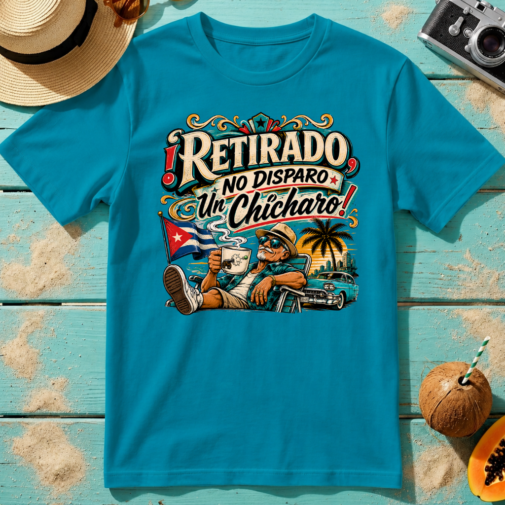 Retirado No Disparo Un Chícharo