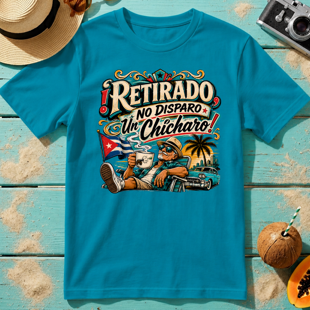 Retirado No Disparo Un Chícharo