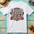 Warning Indoor Voice Cuban Family Edition