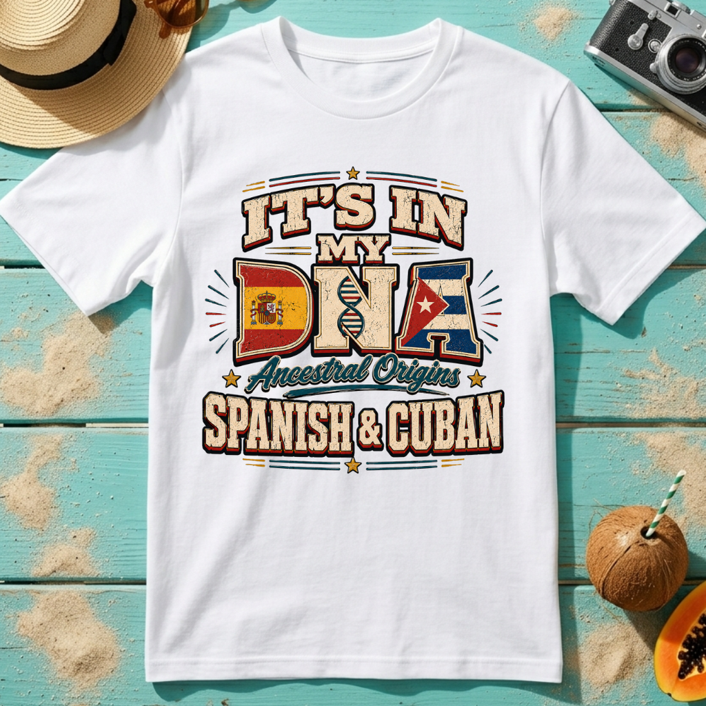 It's In My DNA - Ancestral Origins- Spanish and Cuban