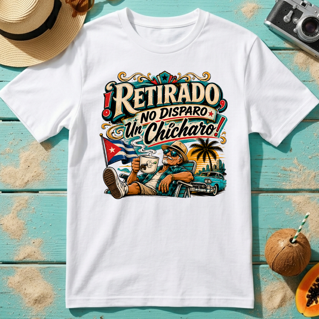 Retirado No Disparo Un Chícharo
