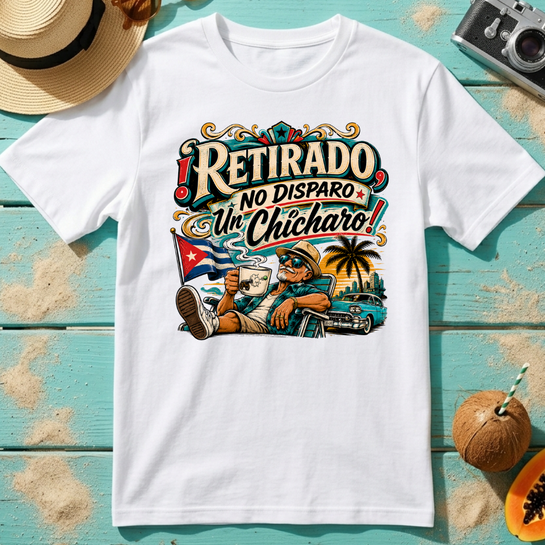 Retirado No Disparo Un Chícharo