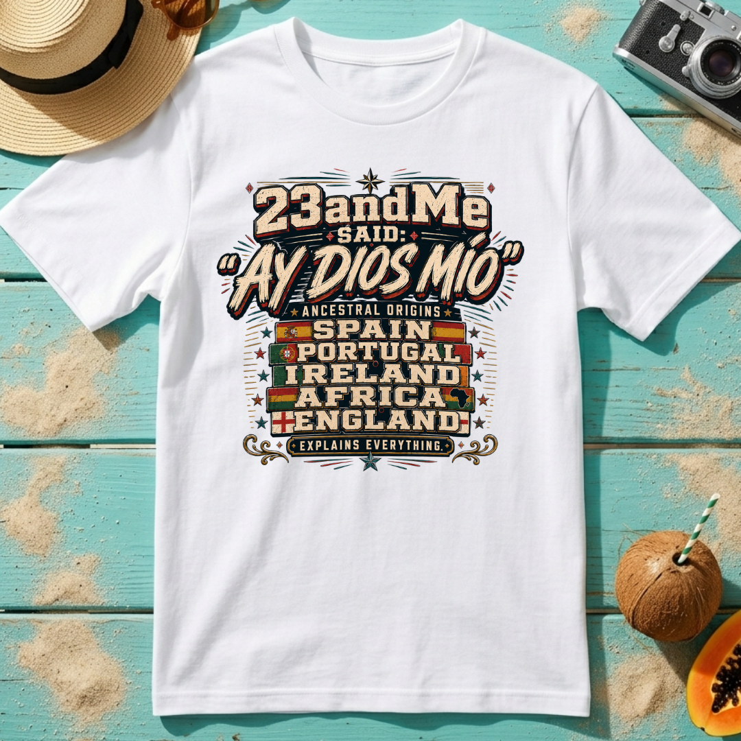 23andMe Said: “Ay Dios Mío" Ancestral Origin - Spain, Portugal, Ireland, Africa, England