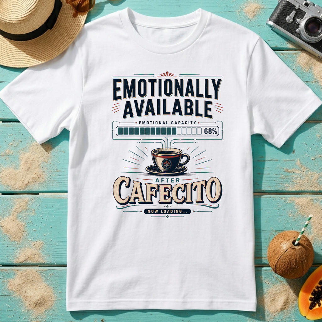Emotionally Available After Cafecito - Now Loading...