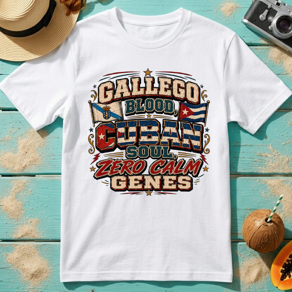 Gallego Blood, Cuban Soul, Zero Calm Genes