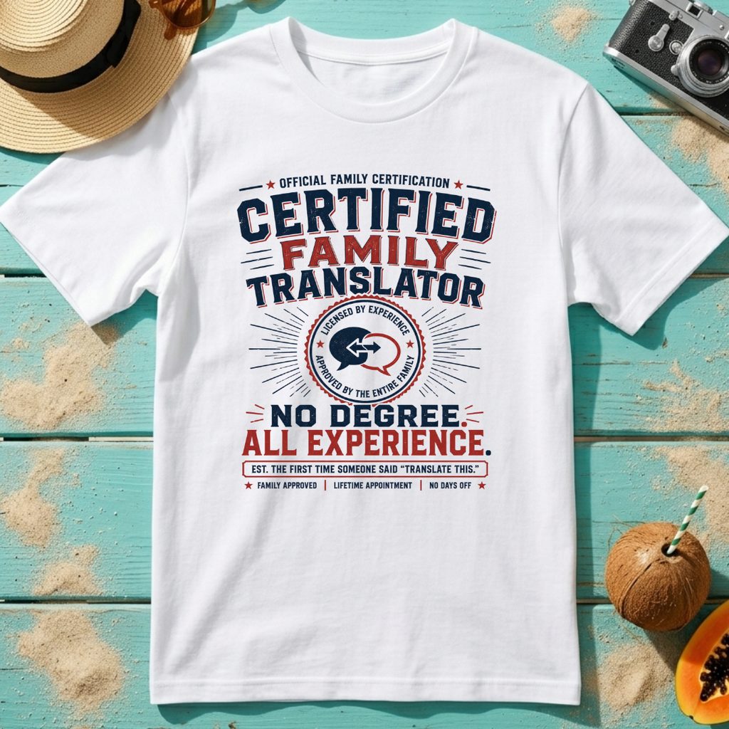 Certified Family Translator - No Degree. All Experience.