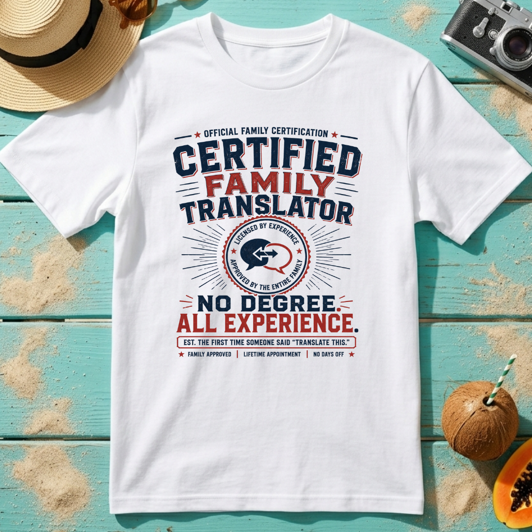 Certified Family Translator - No Degree. All Experience.
